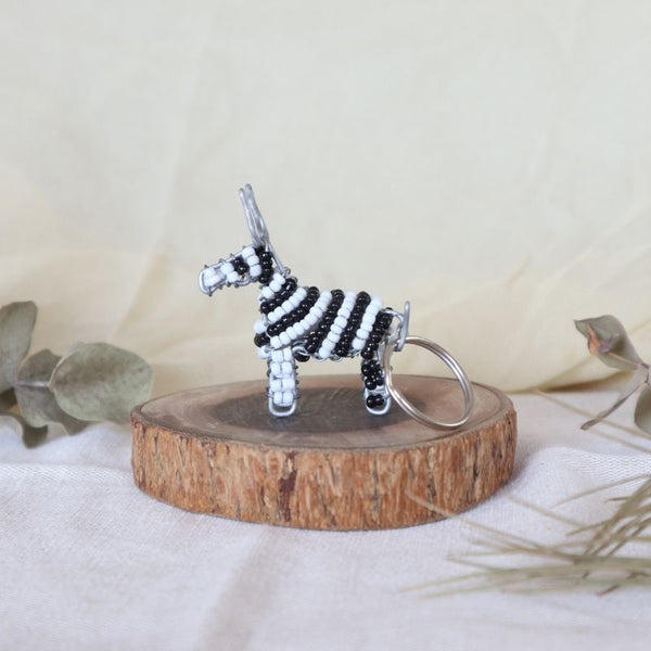 アニマルキーホルダー　シマウマ