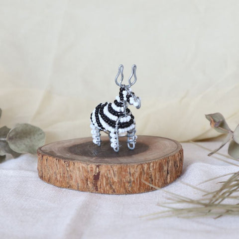 アニマルキーホルダー　シマウマ