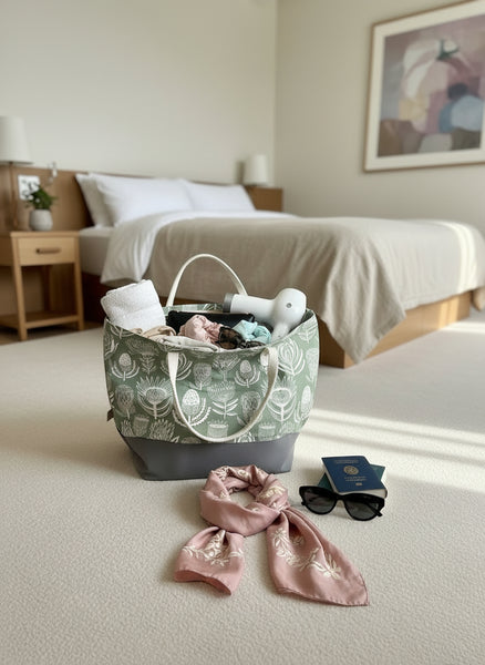 aLoveSupreme トラベルバッグ　フローラルキングダムGreen