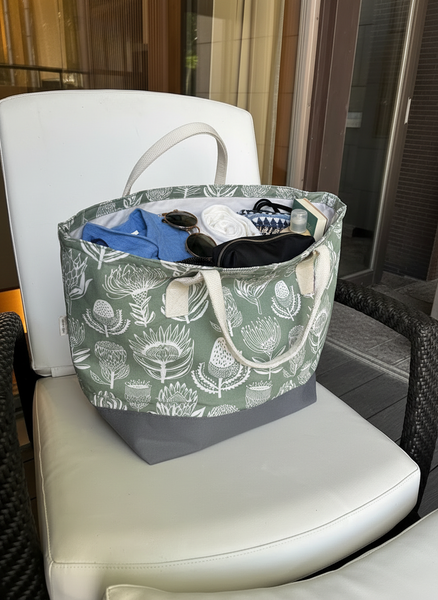 aLoveSupreme トラベルバッグ　フローラルキングダムGreen