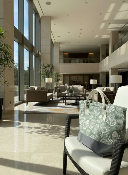 aLoveSupreme トラベルバッグ　フローラルキングダムGreen