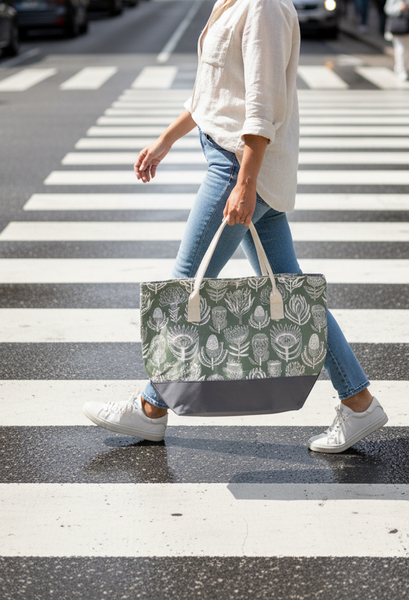 aLoveSupreme トラベルバッグ　フローラルキングダムGreen