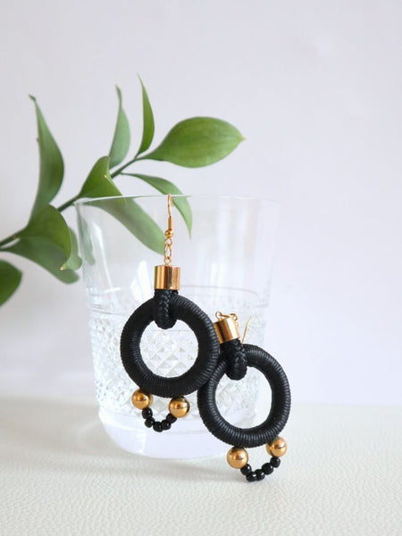 Pichulik アフリカン ピアス Alpha (Black)