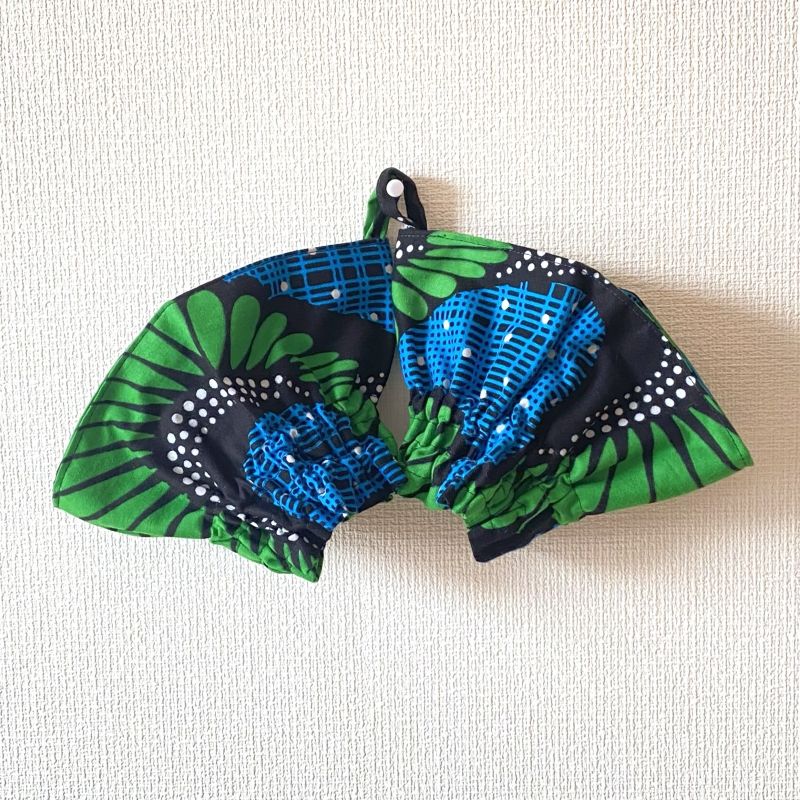 Cradle Handmade アフリカ布アームカバー(H)