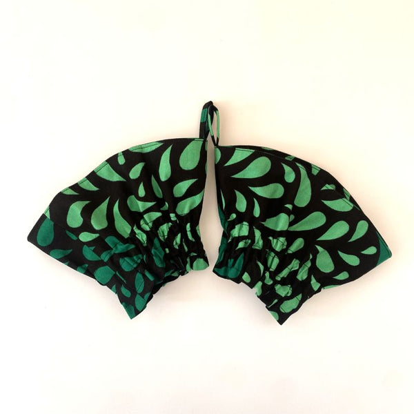 Cradle Handmade アフリカ布アームカバー(Botanical)