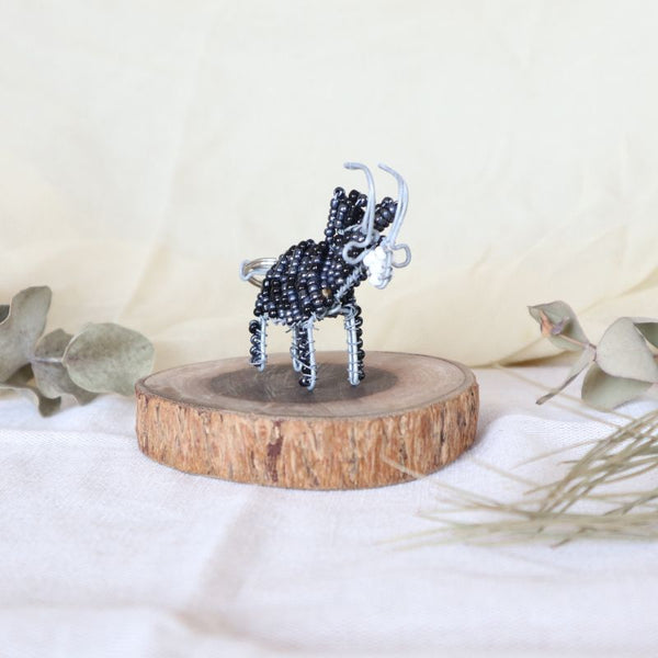 アニマルキーホルダー　オリックス(black)