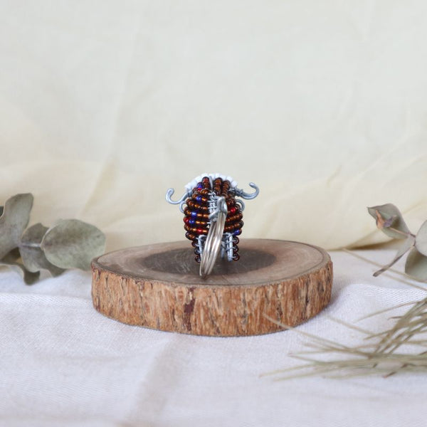 アニマルキーホルダー　バッファロー(brown)