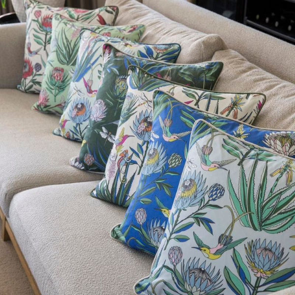 aLoveSupreme クッションカバー　ブルームDark Green