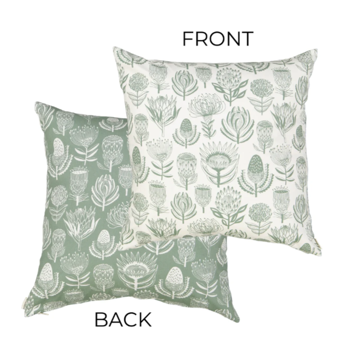 aLoveSupreme クッションカバー　フローラルキングダムGreen
