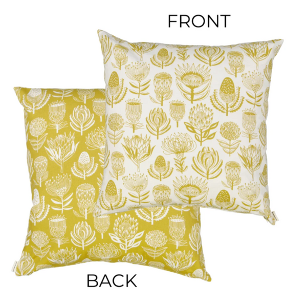 aLoveSupreme クッションカバー　フローラルキングダムYellow
