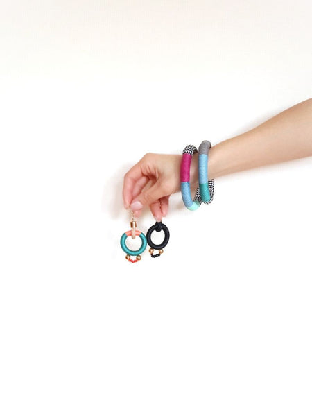 Pichulik アフリカン ピアス Alpha (Aqua Pink)