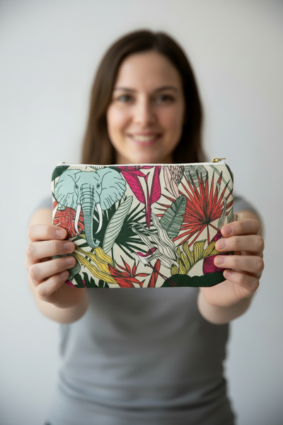 aLoveSupreme ポーチ　ワイルドアニマルSand