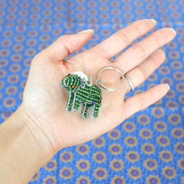 アニマルキーホルダー　バッファロー(green)