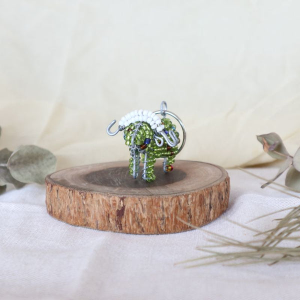 アニマルキーホルダー　バッファロー(green)