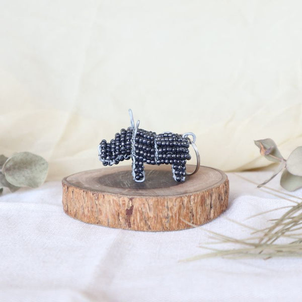 アニマルキーホルダー　イボイノシシ(grey)