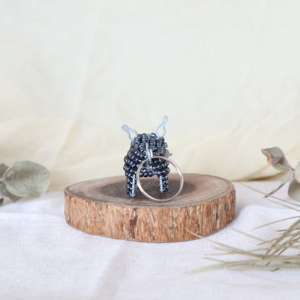 アニマルキーホルダー　イボイノシシ(grey)