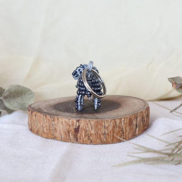 アニマルキーホルダー　カバ(grey)