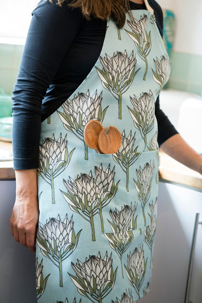 aLoveSupreme エプロン キングプロテアBlue