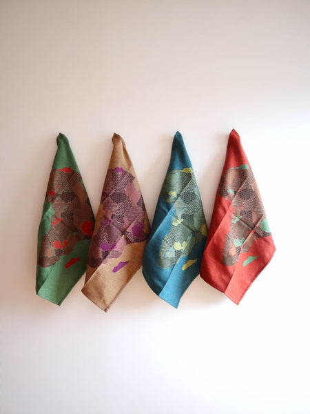 African Jacquard アフリカ地図　Clementine