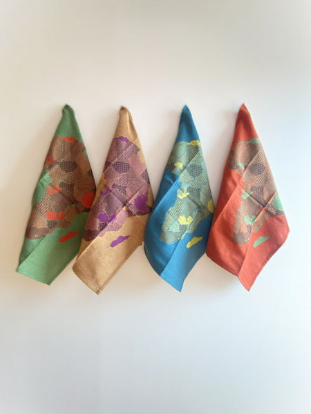 African Jacquard アフリカ地図　Clementine