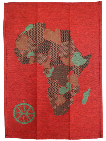 African Jacquard アフリカ地図　Clementine