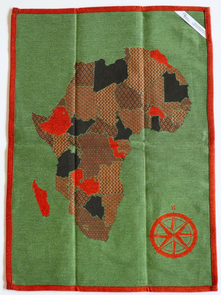 African Jacquard アフリカ地図　Clementine