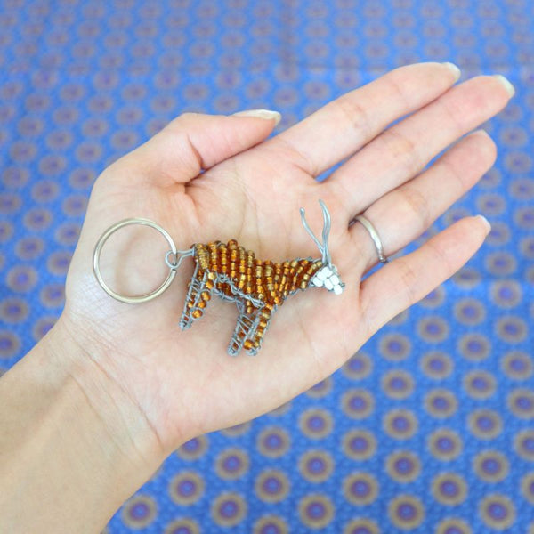 アニマルキーホルダー　オリックス(orange)