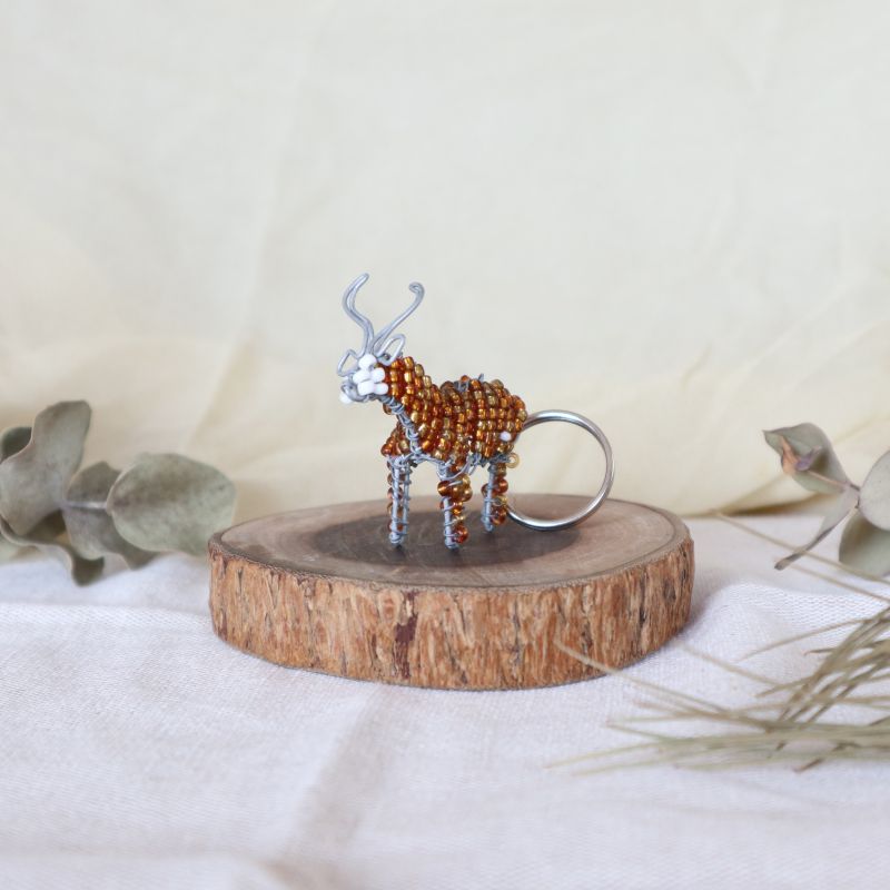 アニマルキーホルダー　オリックス(orange)