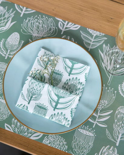 aLoveSupreme ペーパープレースマット　フローラルキングダム