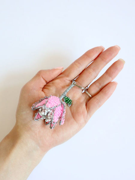 プロテアキーホルダー Pink